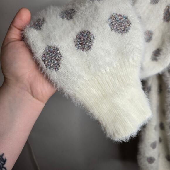 MODCLOTH Metallic Rainbow Polka Dot Pullover Sweater Size 3X - Picture 6 of 16